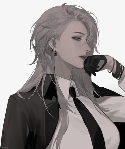 Protective Bodyguard character portrait